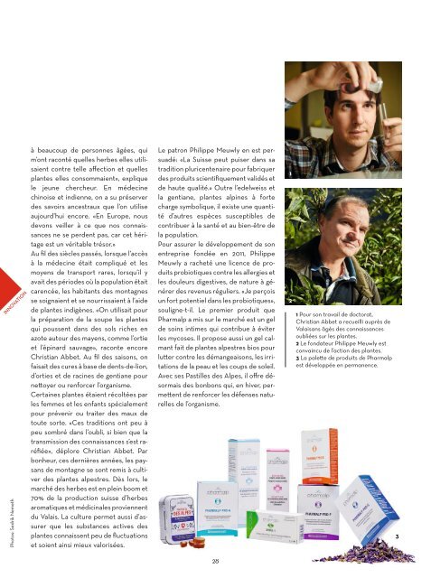 Valais, le magazine - Novembre 2015