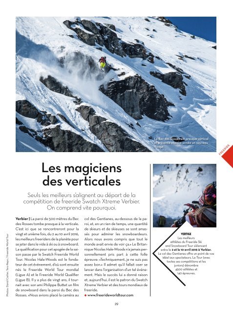 Valais, le magazine - Novembre 2015