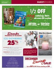 december - PartyLite