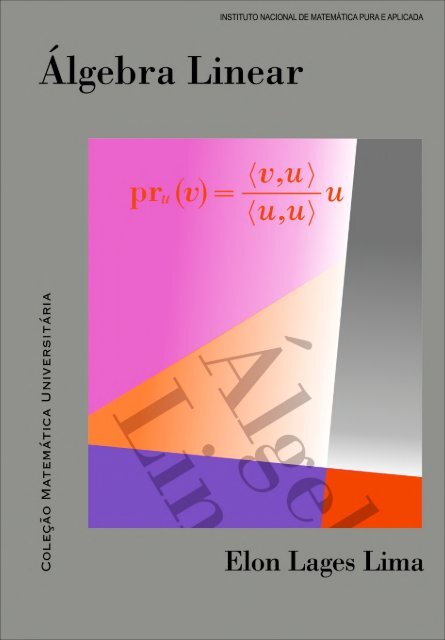 lgebra Linear, Elon Lages Lima