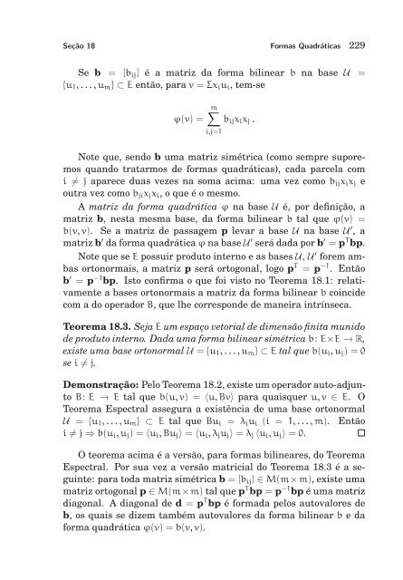 lgebra Linear, Elon Lages Lima