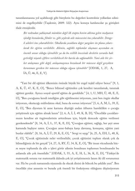 Türkiye'de Ailelerin Eğitim İhtiyaçları - Aile ve Toplum Hizmetleri ...