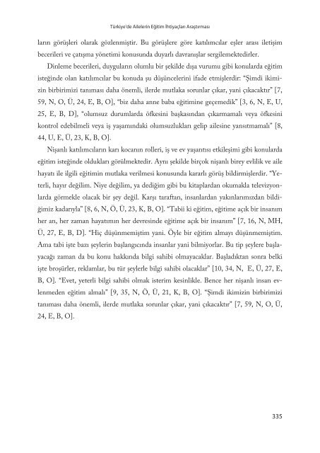 Türkiye'de Ailelerin Eğitim İhtiyaçları - Aile ve Toplum Hizmetleri ...