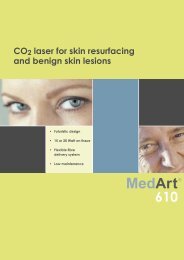 CO2 laser for skin resurfacing and benign skin lesions - MedArt