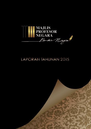 LAPORAN TAHUNAN MAJLIS PROFESOR NEGARA 2015