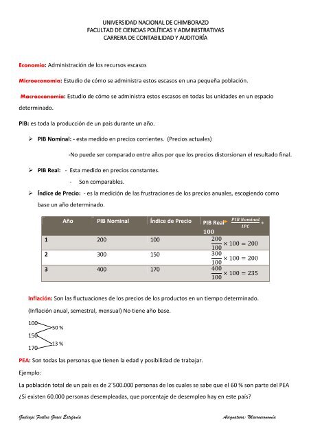 macroeconomia