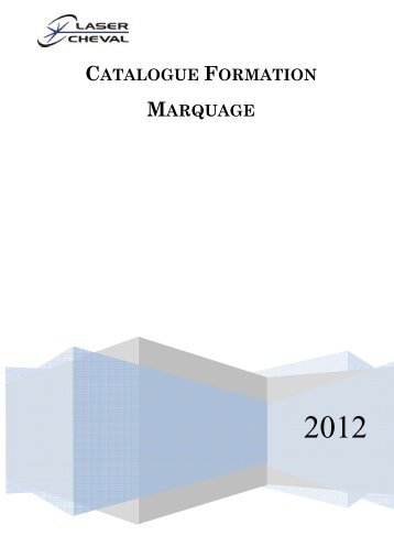 CATALOGUE FORMATION - Laser Cheval
