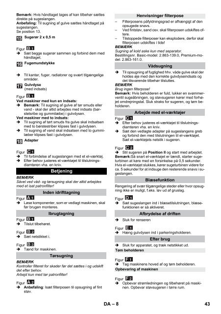 Karcher WD 3 P - manuals