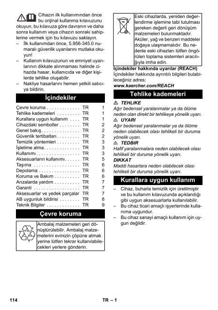 Karcher SG 4/4 - manuals