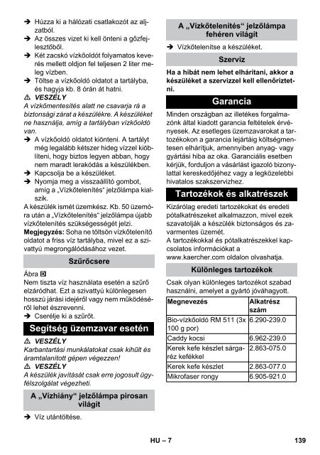 Karcher SG 4/4 - manuals