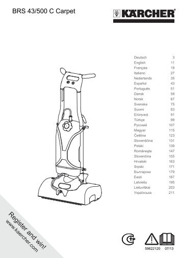 Karcher BRS 43/500C - manuals