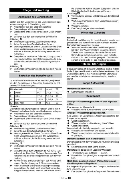 Karcher SC 5 Premium + IronKit - manuals