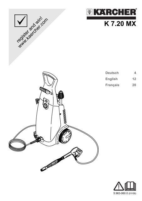 Karcher K 7.20 MX+ T 200 - manuals