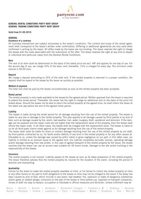 PDF - Party Rent