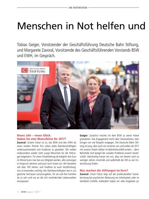 BSWmagazin 01/2017