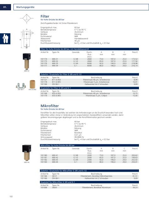 Drucklufttechnik und Pneumatik