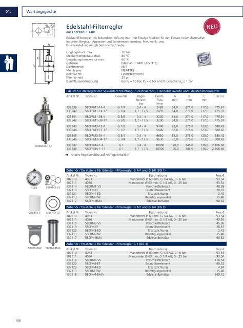 Drucklufttechnik und Pneumatik