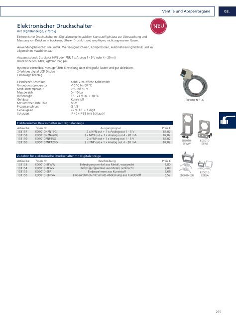 Drucklufttechnik und Pneumatik