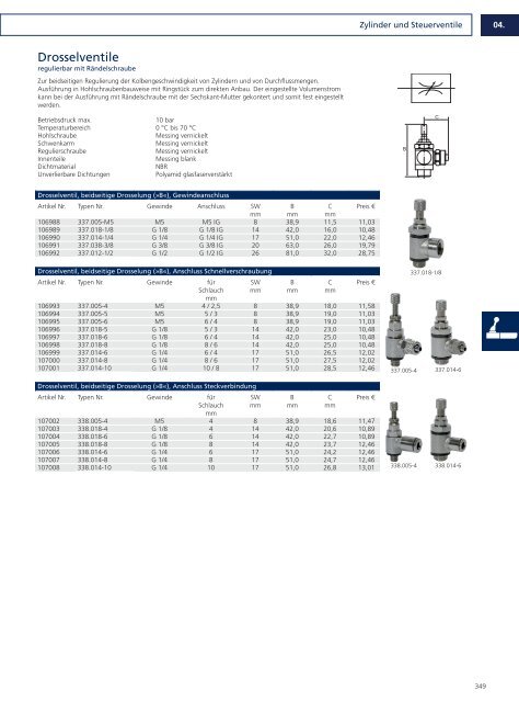 Drucklufttechnik und Pneumatik