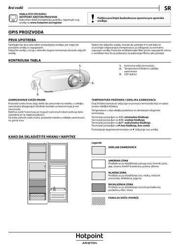 KitchenAid T 16 A1 D/HA - Fridge/freezer combination - T 16 A1 D/HA - Fridge/freezer combination SR (F093240) Setup and user guide