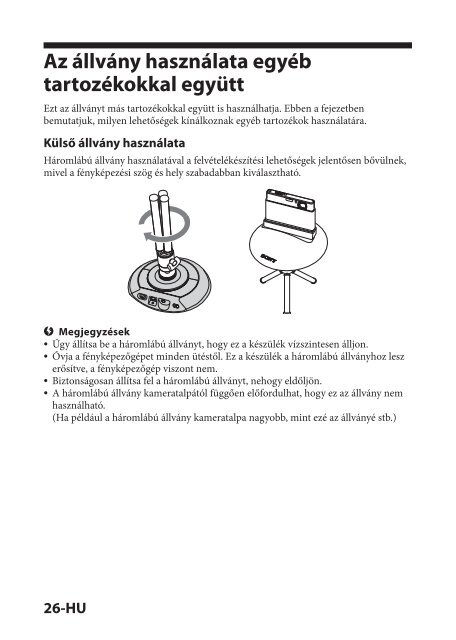 Sony IPT-DS1 - IPT-DS1 Istruzioni per l'uso Ungherese