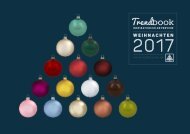 Trendbook Weihnachten 2017 der Riffelmacher & Weinberger Christbaumschmuck-Fabrik