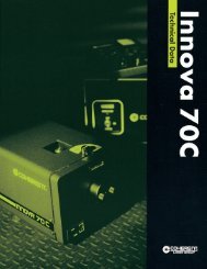 Innova 70C technical brochure - Coherent