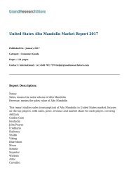 United States Alto Mandolin Market Report 2017