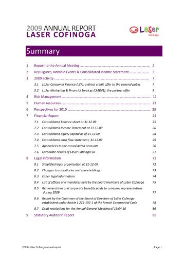 Summary - LaSer