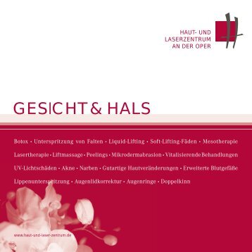 GESICHT & HALS - Haut- und Laserzentrum an der Oper