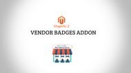 Magento 2 Vendor Badges addon for Cedcommerce Marketplace 