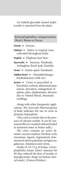 Indian Medicinal Plants An Illustrated Dictionary