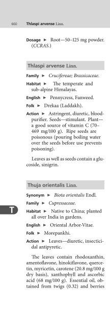 Indian Medicinal Plants An Illustrated Dictionary