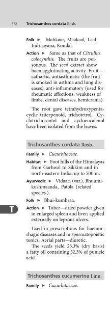 Indian Medicinal Plants An Illustrated Dictionary