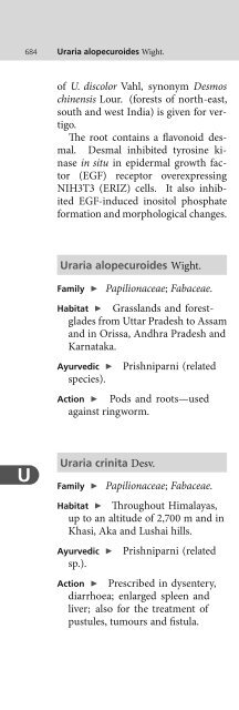 Indian Medicinal Plants An Illustrated Dictionary