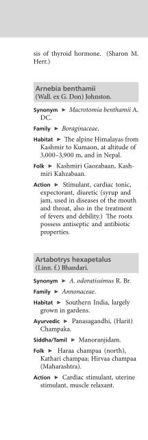 Indian Medicinal Plants An Illustrated Dictionary