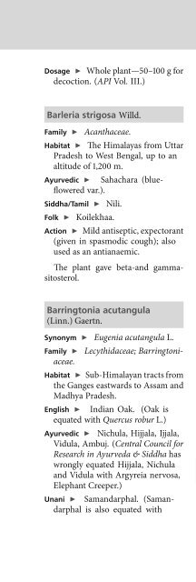 Indian Medicinal Plants An Illustrated Dictionary