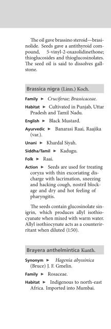 Indian Medicinal Plants An Illustrated Dictionary