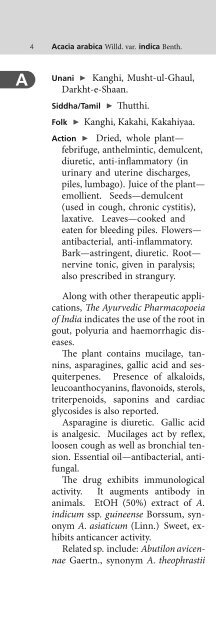 Indian Medicinal Plants An Illustrated Dictionary