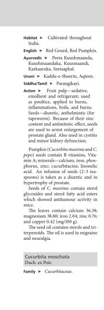 Indian Medicinal Plants An Illustrated Dictionary