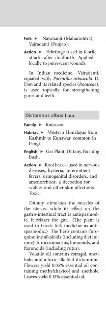 Indian Medicinal Plants An Illustrated Dictionary