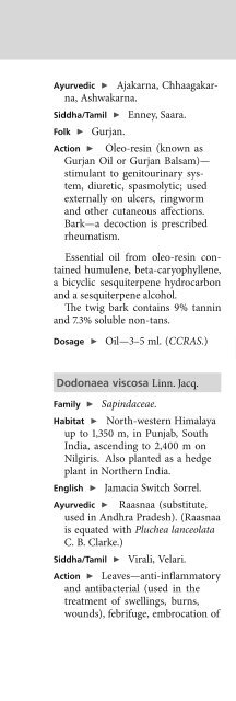 Indian Medicinal Plants An Illustrated Dictionary