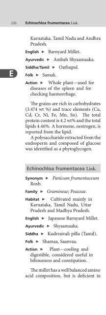 Indian Medicinal Plants An Illustrated Dictionary