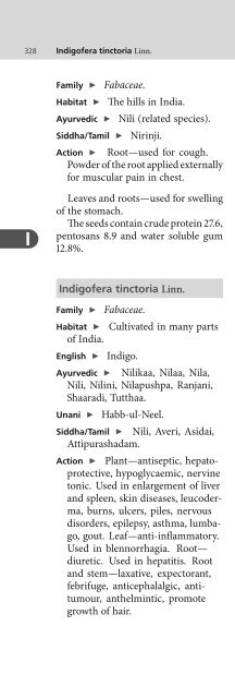 Indian Medicinal Plants An Illustrated Dictionary