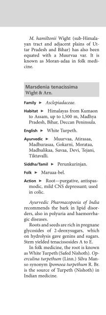 Indian Medicinal Plants An Illustrated Dictionary