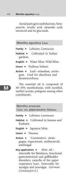 Indian Medicinal Plants An Illustrated Dictionary