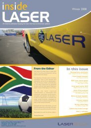 Inside Laser - The Laser Group