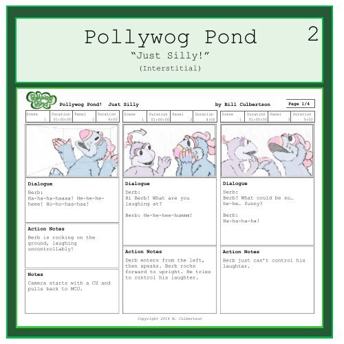 Pollywog Pond Pitch Book 2017 final