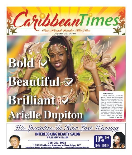 Caribbean Times Newspaper 07.20.2016