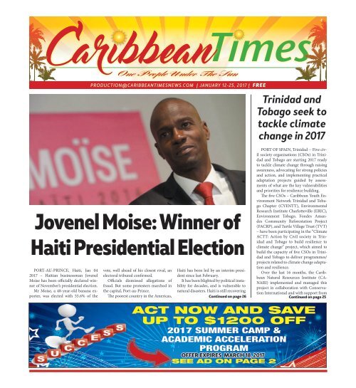 Caribbean Times 01.12.2017